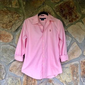 Ralph Lauren Slim Fit Polo - Pink